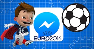 Trổ tài tâng bóng Euro 2016 với Facebook Messenger