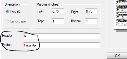Thay đổi Header/Footer trên file Notepad Thay đổi Header/Footer trên file Notepad
