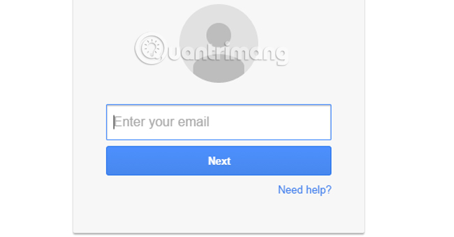 Đăng nhập tài khoản Google Google Chrome