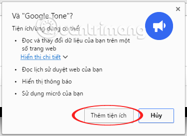 Thêm vào Chrome Google Chrome