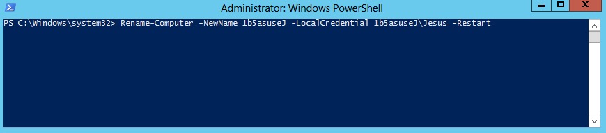 windows powershell