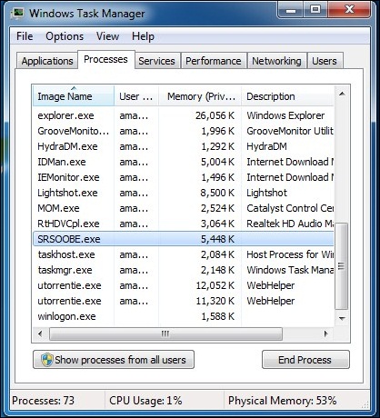  mở Task Manager