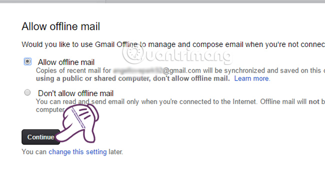 Gmail Offline