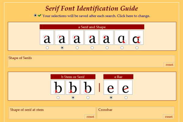 Serif Font Identification Guide