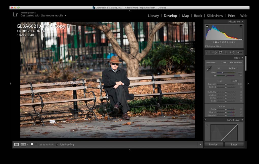 Chỉnh sửa trên Lightroom Chụp ảnh phong cách điện ảnh