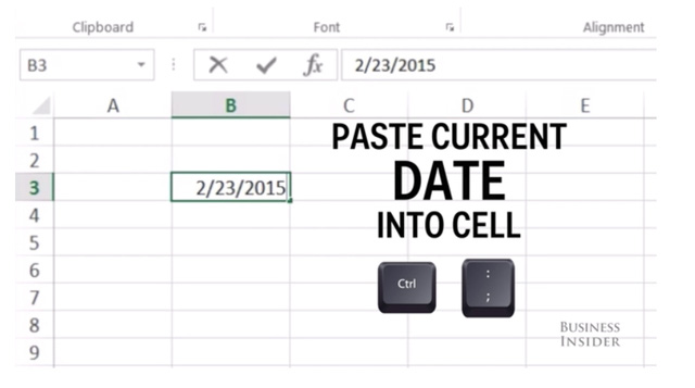 Excel Shortcuts 