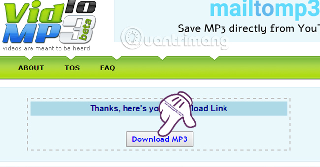 Cách đổi video Youtube sang MP3