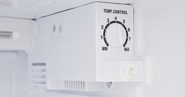 Chỉnh chế độ nhiệt tủ lạnh  Tủ lạnh mất nhiệt