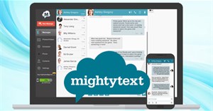 Đồng bộ tin nhắn SMS Android lên PC bằng MightyText