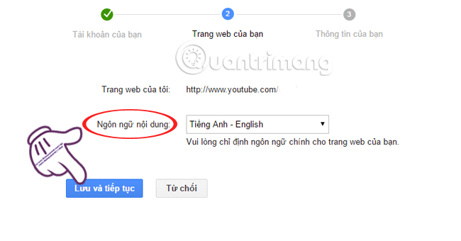 liên kết Google Adsense kiếm tiền từ YouTube
