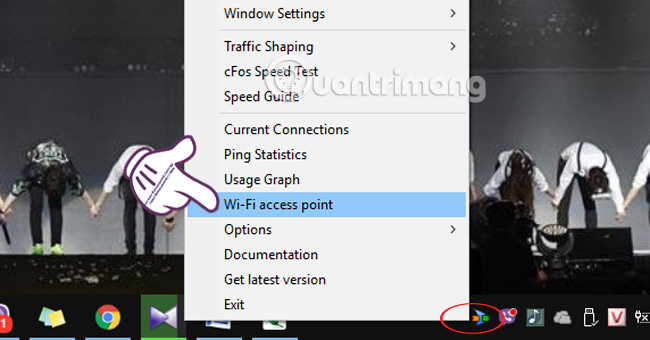 Phát Wifi bằng cFosSpeed cFosSpeed