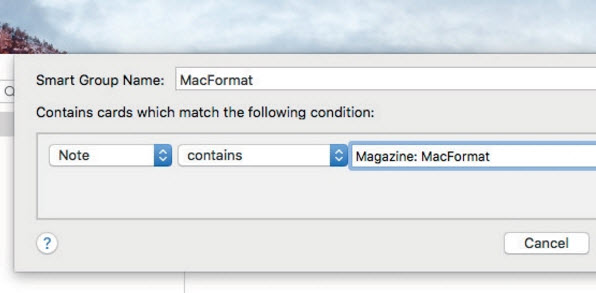 Hướng dẫn sử dụng Smart Contacts trên Mac