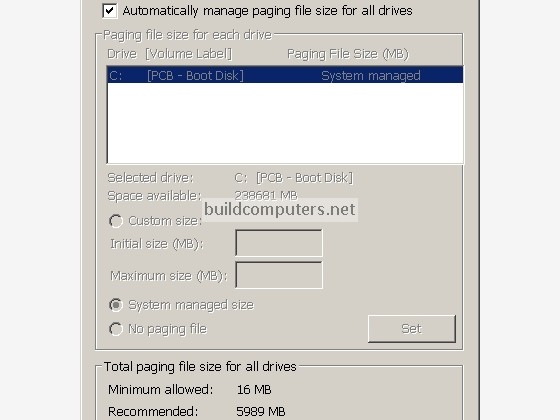 paging file