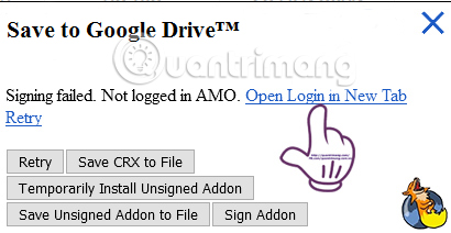 Đăng ký tài khoản Firefox Chrome Store Foxified