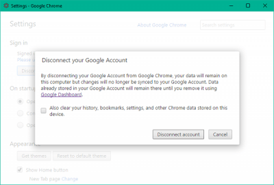 Khắc phục lỗi tính năng đồng bộ Google Chrome không hoạt động