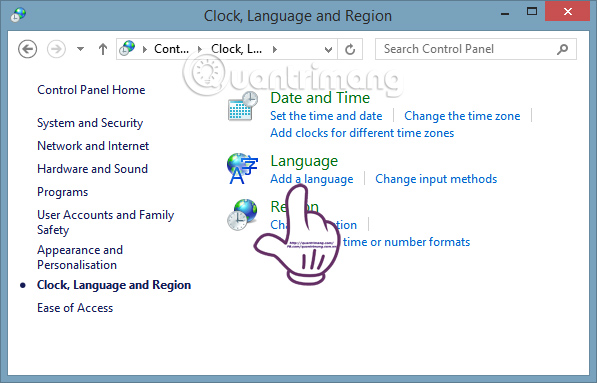 Cách chuyển đổi ngôn ngữ bàn phím Windows 8/8.1