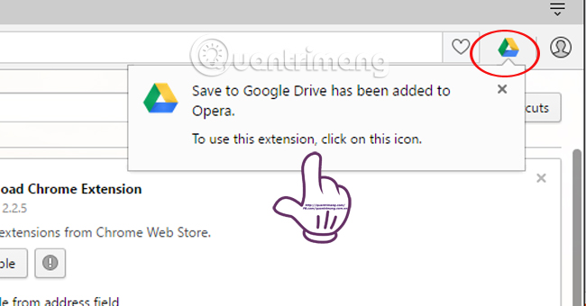 Cách cài đặt tiện ích Chrome trên trình duyệt Opera