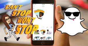 Cách sử dụng Bitmoji trong Snapchat