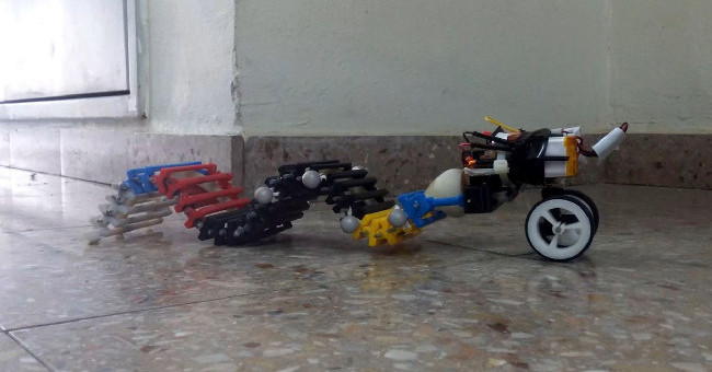 Single Actuator Wave Robot (SAW)