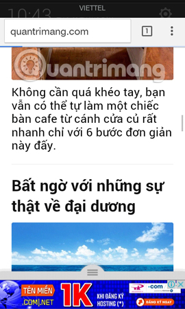 thủ thuật hiệu quả trên Chrome 