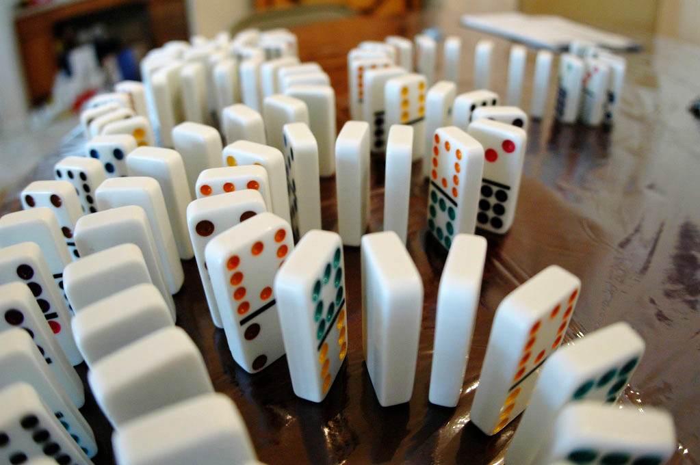 Ứng dụng hiệu ứng Domino
