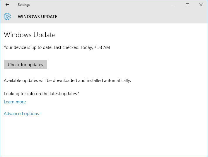 Làm thế nào để tải bản cập nhật Windows 10 Anniversary Update?