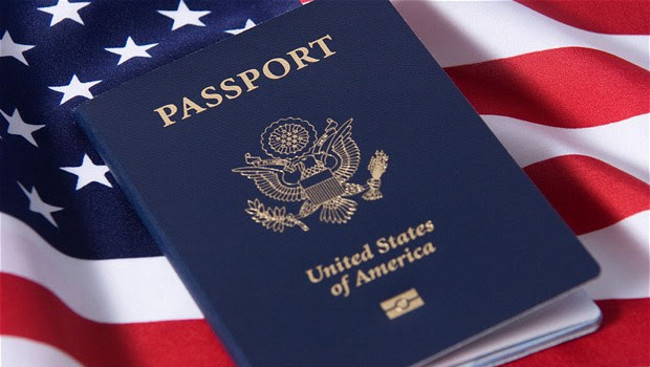 Hộ chiếu màu xanh dương đậm 