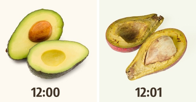 Bơ là loại quả rất dễ thay đổi tính chất và nhanh hỏng.