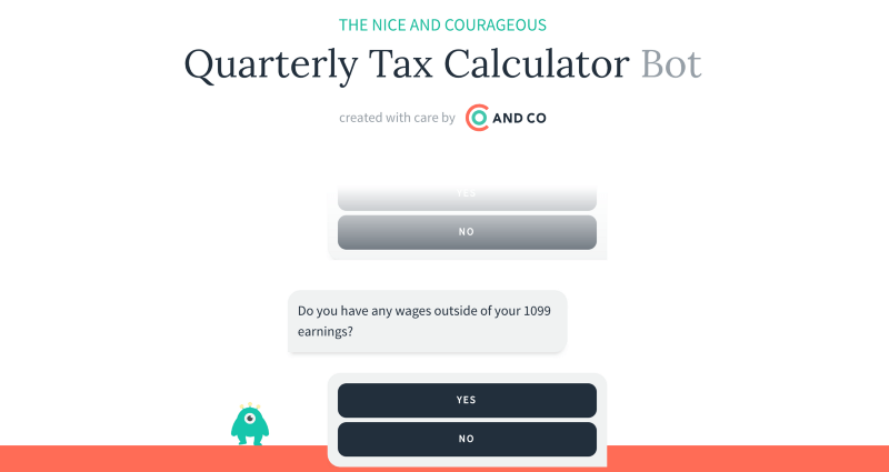 Quarterly Tax Calculator