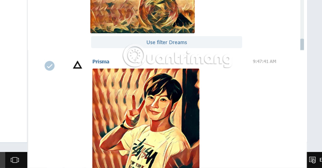 Cách sử dụng Prisma trên máy tính