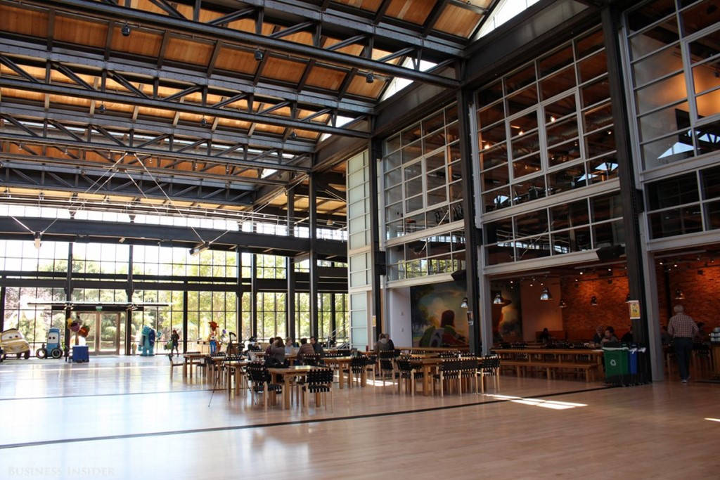 Không gian trong văn phòng của hãng Pixar tại thành phố Emeryville, bang California, Mỹ 