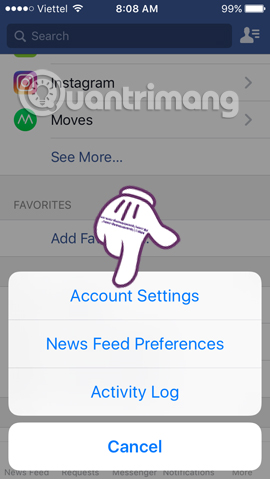 Cách dừng phát video tự động trên Facebook
