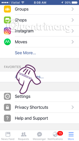 Cách dừng phát video tự động trên Facebook