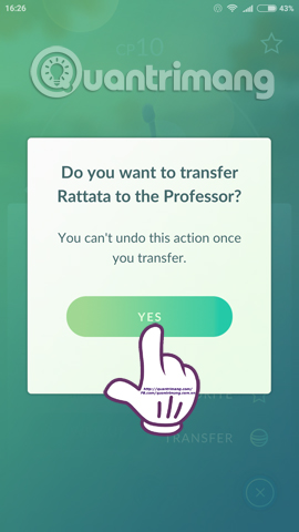 Cách chuyển hóa các Pokemon
