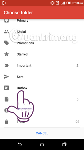 Gmail trên Android