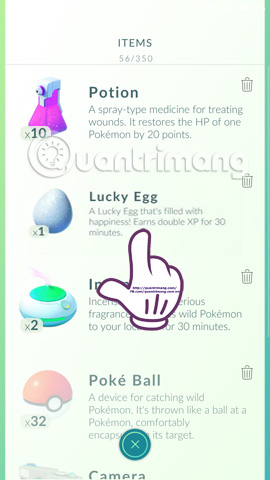 Những điều cần biết về Luck Egg tăng điểm XP trong Pokemon GO