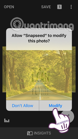 Cách tạo chữ nghệ thuật bằng ứng dụng chỉnh ảnh Snapseed