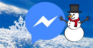 Cách tạo hiệu ứng tuyết rơi trên Facebook Messenger