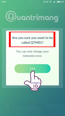 Hướng dẫn đổi nickname và nhân vật trong Pokemon Go