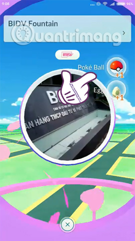 Hướng dẫn nhận vật phẩm miễn phí trong Pokestop