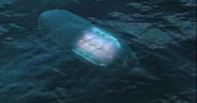 Vật thể lạ được cho là tàu ngầm 