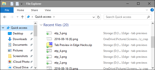 Xóa sạch lịch sử tìm kiếm Recent Files trên File Explorer Windows 10