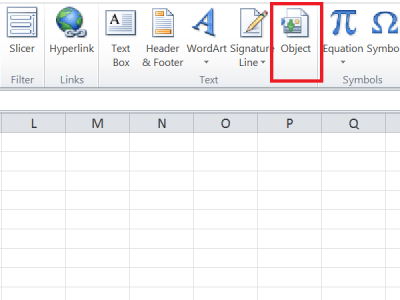 Hướng dẫn chèn một file PDF vào bảng tính Excel