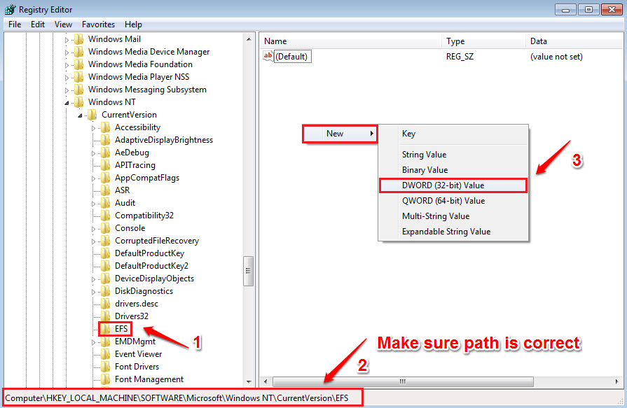 3 cách đơn giản kích hoạt/vô hiệu hóa Encrypting File System