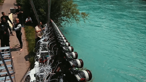 Số lượng máy ảnh siêu khủng để tạo ra hiệu ứng này