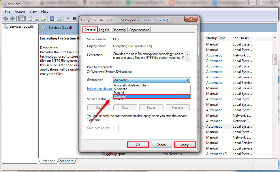 3 cách đơn giản kích hoạt/vô hiệu hóa Encrypting File System