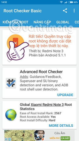 Cách kiểm tra thiết bị Android đã root hay chưa?