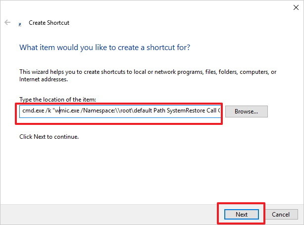 Cách tạo Restore Point trên Windows 10 chỉ với 1 cú kích đúp chuột