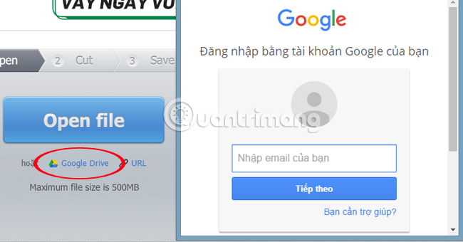 Chỉnh sửa video trên Google Drive hay từ link