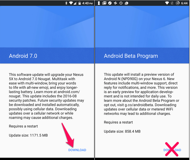 Bỏ qua giai đoạn "chờ đợi", đây là cách nâng cấp Nexus lên Android Nougat ngay và luôn